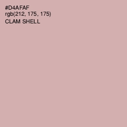 #D4AFAF - Clam Shell Color Image